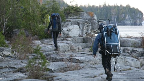Photo from Backpacking, Bruce Peninsula National Park
