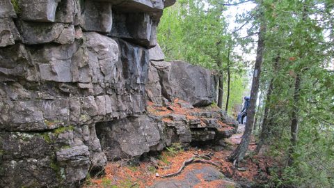 Photo from Backpacking, Bruce Peninsula National Park
