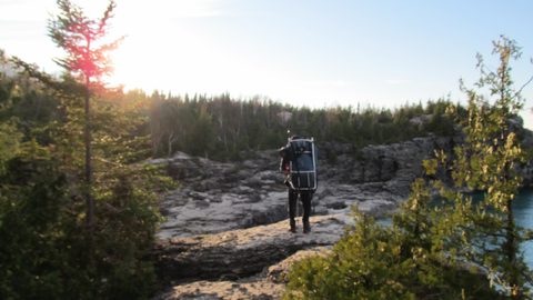 Photo from Backpacking, Bruce Peninsula National Park