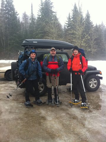 Photo from Snowshoe camping, Maggie Lake, Algonquin