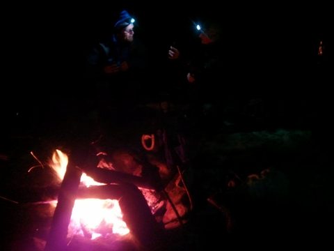 Photo from Snowshoe camping, Maggie Lake, Algonquin