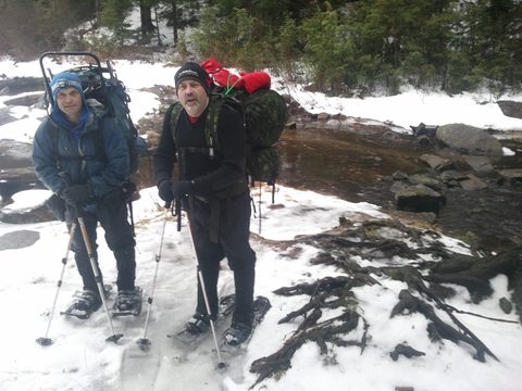 Photo from Snowshoe camping, Maggie Lake, Algonquin