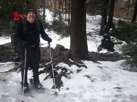 Photo from Snowshoe camping, Maggie Lake, Algonquin