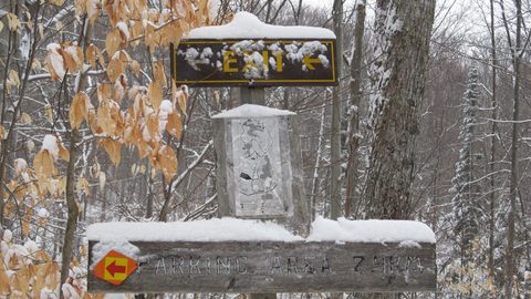 Photo from Ski camping, Minnesing Wilderness Trail, Algonquin