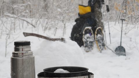 Photo from Ski camping, Minnesing Wilderness Trail, Algonquin