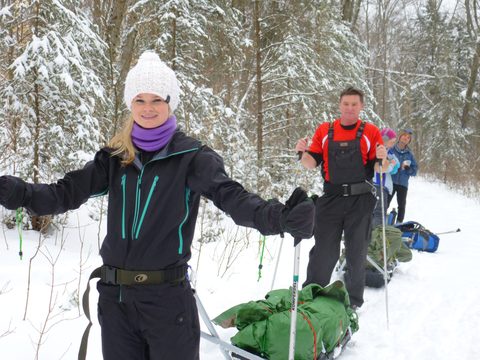 Photo from Ski camping, Minnesing Wilderness Trail, Algonquin
