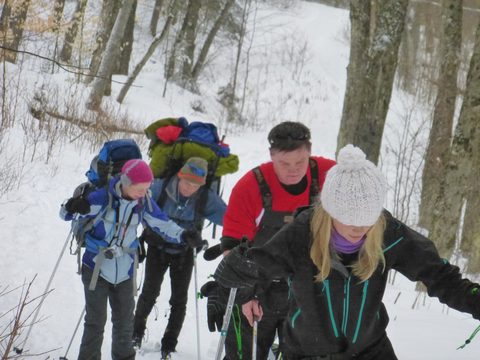 Photo from Ski camping, Minnesing Wilderness Trail, Algonquin