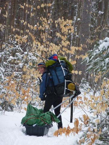 Photo from Ski camping, Minnesing Wilderness Trail, Algonquin