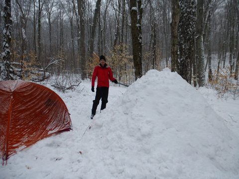 Photo from Ski camping, Minnesing Wilderness Trail, Algonquin
