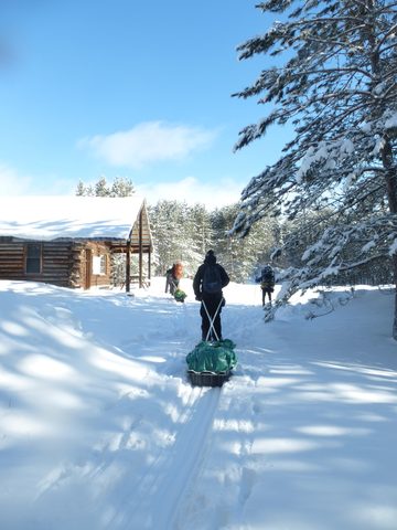 Photo from Ski camping, Minnesing Wilderness Trail, Algonquin