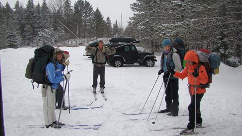 Photo from Ski camping, Minnesing Wilderness Trail, Algonquin