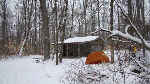 Photo from Ski camping, Minnesing Wilderness Trail, Algonquin