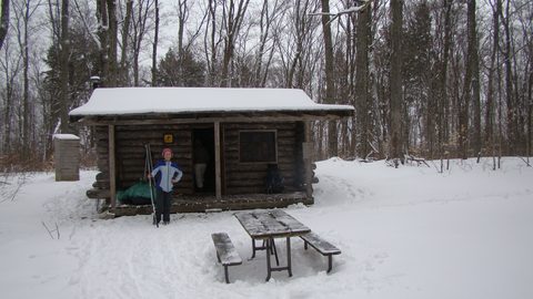 Photo from Ski camping, Minnesing Wilderness Trail, Algonquin