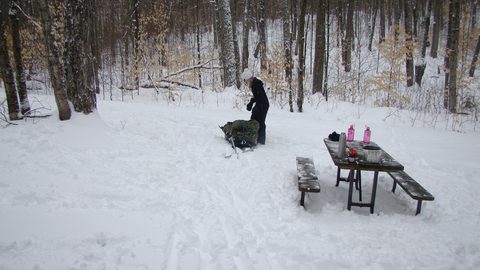 Photo from Ski camping, Minnesing Wilderness Trail, Algonquin