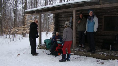 Photo from Ski camping, Minnesing Wilderness Trail, Algonquin