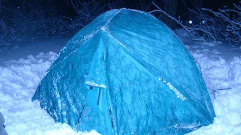 Photo from Ski camping, Minnesing Wilderness Trail, Algonquin