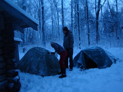 Photo from Ski camping, Minnesing Wilderness Trail, Algonquin