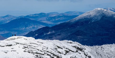 The summit of Wright Peak 