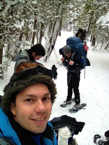 Photo from Snowshoe camping, Bruce National Peninsula Park