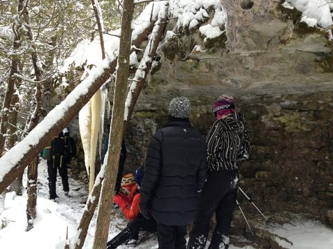 Photo from Snowshoe camping, Bruce National Peninsula Park