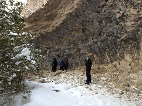 Photo from Snowshoe camping, Bruce National Peninsula Park