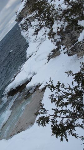 Photo from Snowshoe camping, Bruce National Peninsula Park