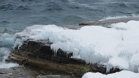 Photo from Snowshoe camping, Bruce National Peninsula Park