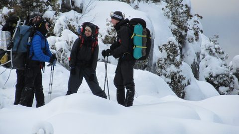 Photo from Snowshoe camping, Bruce National Peninsula Park