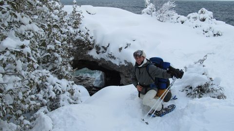 Photo from Snowshoe camping, Bruce National Peninsula Park