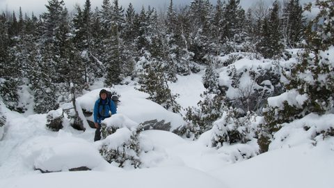 Photo from Snowshoe camping, Bruce National Peninsula Park