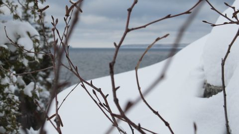 Photo from Snowshoe camping, Bruce National Peninsula Park