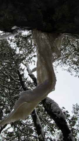 Photo from Snowshoe camping, Bruce National Peninsula Park