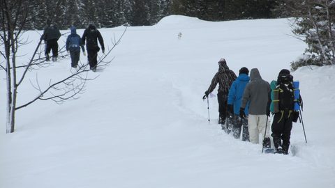 Photo from Snowshoe camping, Bruce National Peninsula Park