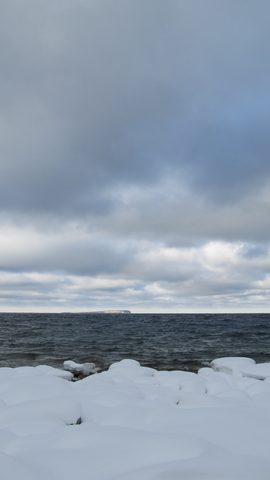 Photo from Snowshoe camping, Bruce National Peninsula Park
