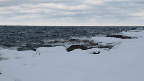 Photo from Snowshoe camping, Bruce National Peninsula Park
