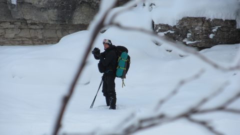 Photo from Snowshoe camping, Bruce National Peninsula Park
