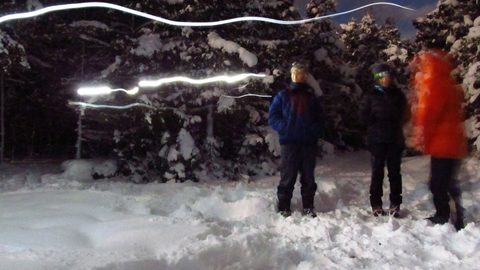 Photo from Snowshoe camping, Bruce National Peninsula Park