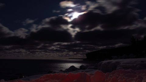 Photo from Snowshoe camping, Bruce National Peninsula Park
