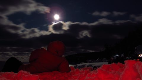 Photo from Snowshoe camping, Bruce National Peninsula Park
