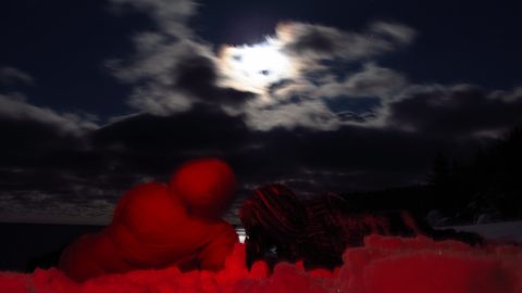 Photo from Snowshoe camping, Bruce National Peninsula Park