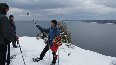 Photo from Snowshoe camping, Bruce National Peninsula Park