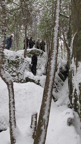 Photo from Snowshoe camping, Bruce National Peninsula Park