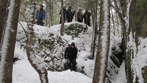 Photo from Snowshoe camping, Bruce National Peninsula Park