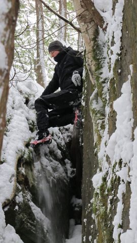 Photo from Snowshoe camping, Bruce National Peninsula Park