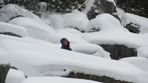 Photo from Snowshoe camping, Bruce National Peninsula Park