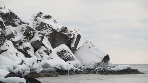Photo from Snowshoe camping, Bruce National Peninsula Park