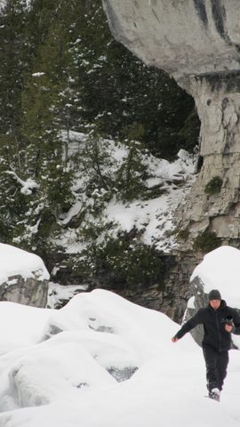 Photo from Snowshoe camping, Bruce National Peninsula Park