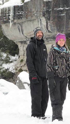 Photo from Snowshoe camping, Bruce National Peninsula Park