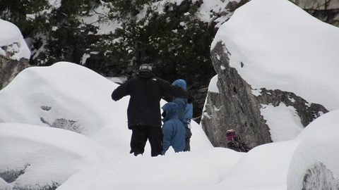 Photo from Snowshoe camping, Bruce National Peninsula Park