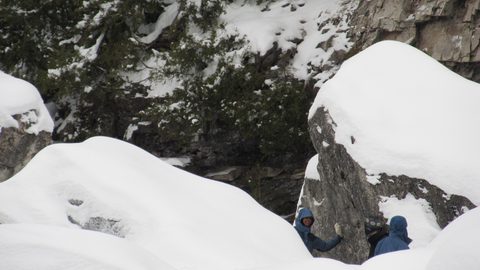 Photo from Snowshoe camping, Bruce National Peninsula Park